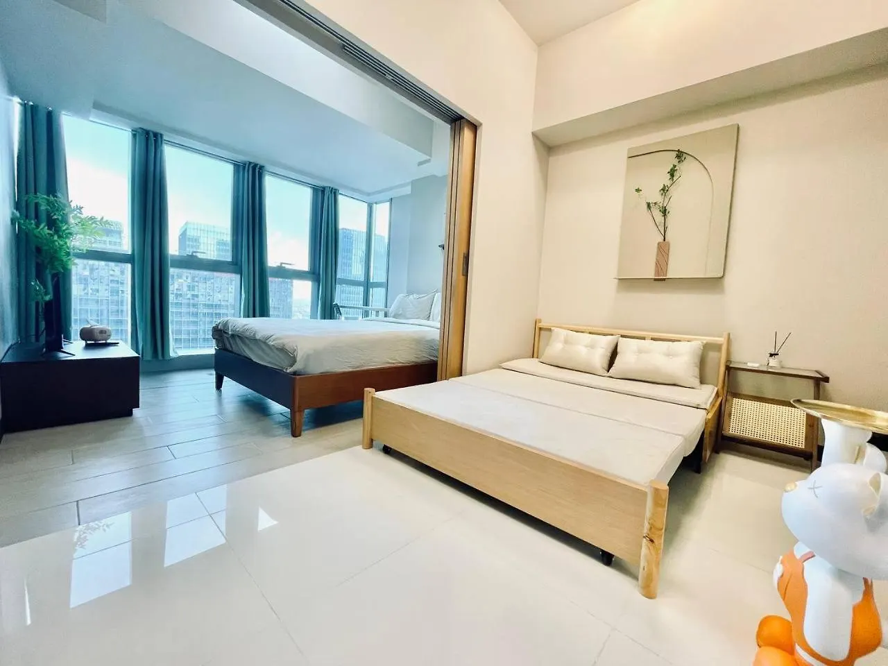 Apartament Thompson Suites - 2 Beds, Uptown Parksuites Tower 1 25F Manila Filipiny